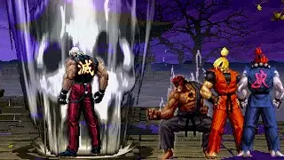 [KOF vs SF] O.Rugal-98 Vs Street Fighter Team