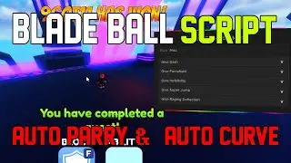 ROBLOX BLADE BALL OP SCRIPT/HACK [ AUTO PARRY , AUTO CURVE BALL , WIN ANY GAME , INF ABILITY!!! ]