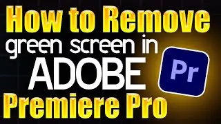 How to remove Greenscreen in Adobe Premiere Pro - Step by Step Guide