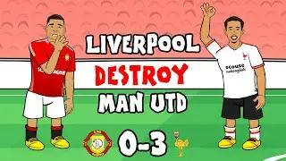 LIVERPOOL CRUSH MAN UTD😂 (0-3 Diaz Salah Premier League Highlights)