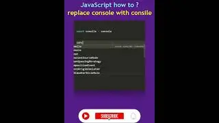 How to replace console with consile in 