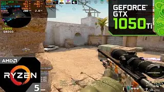 CS:GO : GTX 1050 Ti + Ryzen 5 3600