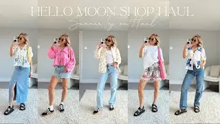 HELLO MOON SHOP SPRING SUMMER OUTFIT TRY ON HAUL! SUMMER OUTFITS! | India Moon