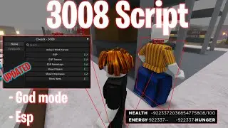 SCP 3008 • ROBLOX SCRIPT • God Mode • ESP