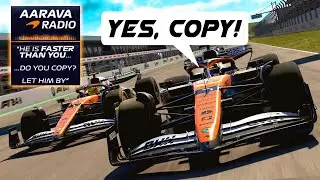 I Agreed to McLaren Team Orders in Dry/Wet Portimao Race! - F1 24 CAREER MODE