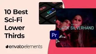 10 Best Premiere Pro Sci Fi Lower Thirds