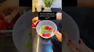 Are you washing your fruits in correct way? How to clean strawberries from pesticides?