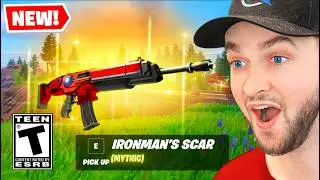 Fortnite’s NEW* MYTHIC Iron Man Scar! (New Updates)