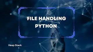 File Handling in Python | With Keyword | #python #programming