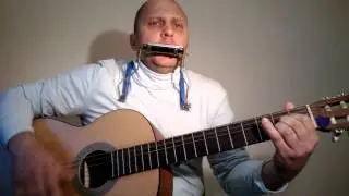 Губная гармошка и гитара.Я на солнышке лежу