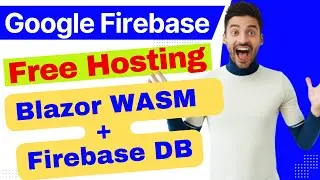 google firebase hosting for blazor wasm app with firebase db