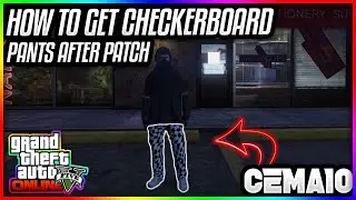 *NEW* THE LATEST CHECKERBOARD JOGGERS Glitch For Female & Male in GTA 5 Online After Patch 1.66