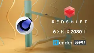 Powerful Redshift Render Farm for C4d | Cinema 4D Render with Redshift 6 x RTX 2080Ti | iRender