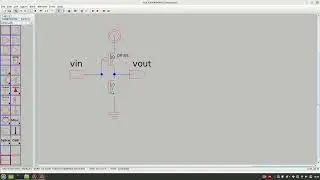 VLSI 001 INVERTER SCHEMATIC