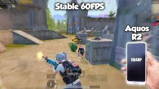 Sharp Aquos R2 ❤️| Stable 60fps Graphics🔥| Aquos R2 pubg Test