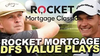 DFS Value Plays - 2023 Rocket Mortgage Classic : Top Draftkings Golf Plays Priced $8,000 and Below