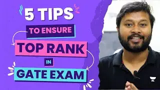 5 Tips to Ensure TOP Rank in GATE Exam | GATE Preparation Strategy | All 'Bout Chemistry