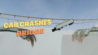 Car Crashes | Bridge #01 - BeamNG Drive