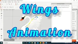 Wings animation in 5 minutes | Flying bird animation(Basic)| Using Cartoon animator-4