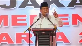 (Full) Prabowo Subianto Konsolidasi Politik di Rapat Akbar Gerindra untuk Anies - Sandi