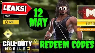 *TODAY 12 MAY* CALL OF DUTY MOBILE REDEEM CODES 2021 - CODM CODES - CALL OF DUTY CODES 2021