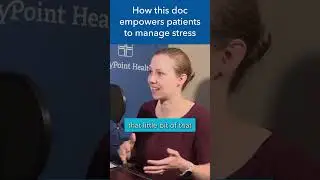 This doctor's recommendation to manage stress #shorts