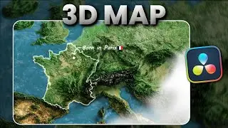 Hyper Realistic Map Effect in Davinci Resolve
