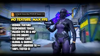 CONFIG NO TEXTURE, MAX FPS SEASON 7 | CONFIG CODM S7