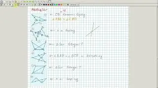 Uchburchaklar tengligining birinchi alomati: Tomon-Burchak-Tomon (TBT). Geometriya 7-sinf. 13-dars