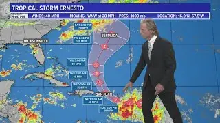 Talkin Tropics: Tropical Storm Ernesto forms, heads for the Virgin Islands and Puerto Rico