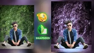 Snapseed Only Easy 3 Steps Photo Editing 🔥/Snapseed new color grade photo editing