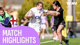 This rugby rivalry is EXPLOSIVE 💥 | New Zealand v England | Highlights | WXV 1