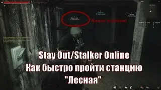 Stay Out/Stalker Online Как быстро пройти станцию 