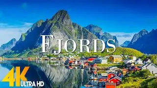 Fjords 4K - Scenic Relaxation Film With Inspiring Cinematic Music and Nature | 4K Video Ultra HD