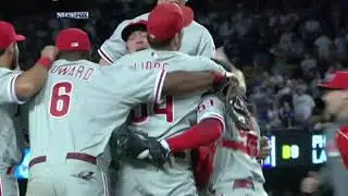 Phillies win the pennant!! Phillies have clinched the National League SEVEN times!