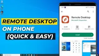 How To Using Microsoft Remote Desktop RDP on Android (Step By Step Guide)