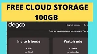 Free CLOUD Storage 100GB+ - No Credit Card