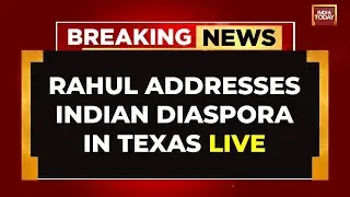 Rahul Gandhi LIVE | Rahul Gives Fiery Speech At Texas Event  | Rahul Gandhi In US On 3-day Visit