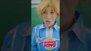 If Fast Food Were People! #school #mcdonalds #funny