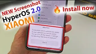 NEW Screenshot HyperOS 2.0 in Xiaomi Redmi Poco 🔥 Install now