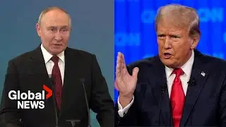 Of course I saw it: Putin comments on US presidential debate