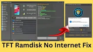 TFT Ramdisk No Internet Connection Fix | TFT Ramdisk Tool Error Fix 2024