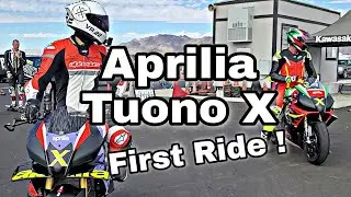 Race Track Reaction Aprilia TuonoX [& RSV4 X] teaser