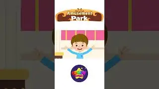 Kids vocabulary -Amusement park - Learn English for kids - English educational video #shorts