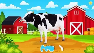 Farm animals for kids Name & sound Vocabulary for kids Learn English