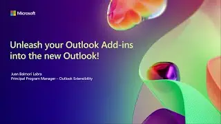 Unleash your Outlook Add-ins experiences into the new Outlook | OD34