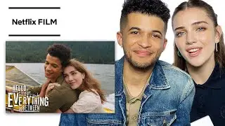 Jordan Fisher & Talia Ryder Trailer React | Hello, Goodbye, & Everything In Between | Netflix