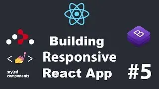 ⚛ #5 React-Bootstrap | React Website Creating Footer | Styled-Components