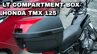 LT MOTORCYCLE COMPARTMENT BOX | INSTALLING ON HONDA TMX 125 ALPHA