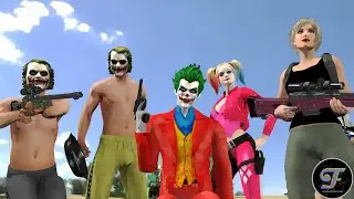 JOKER SQUAD FULL VERSION Noob and Girls | PUBG Animation